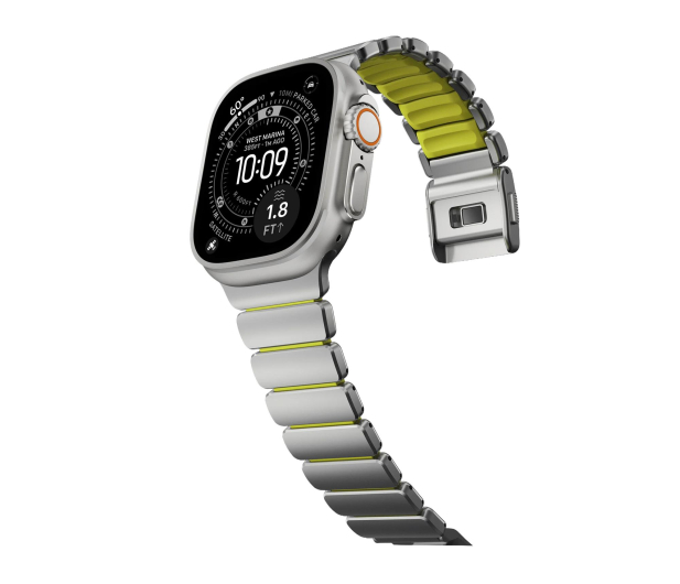 Nomad Stratos Band FKM Apple Watch 45/46/49mm natural titani - 1418397 - zdjęcie 5